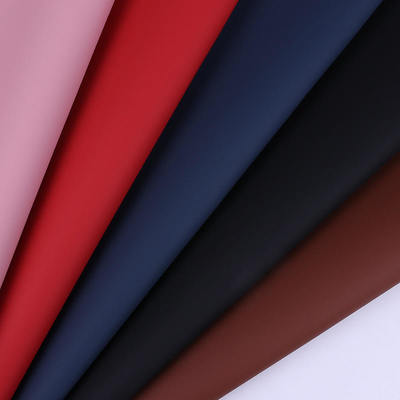 Kulit sintetis tahan abrasi PVC untuk penutup kursi mobil