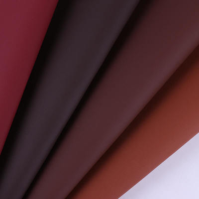 Kulit sintetis tahan abrasi PVC untuk penutup kursi mobil