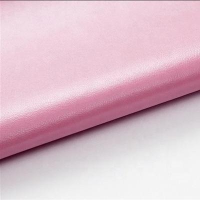 PU Tc Kain Napa Grain Pola Kulit Sintetis Dompet Kotak Sepatu Buku Catatan Album Foto Kain Kulit