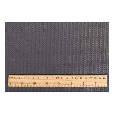 Kain Kulit Sintetis Pola Anyaman Miring PVC Spot untuk Tas Tangan Pelapis Kemasan Dompet Kotak Sepatu Buku Catatan