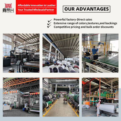 Grosir PVC Film Emas Gaya Goresan Kulit sintetis buatan untuk tas Pengemasan Kotak Sepatu Notebook Kain