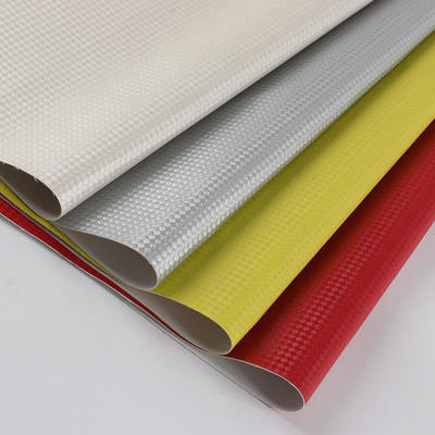 Elastic PU Carbon Fiber Straw Mat Grain Synthetic Leather for Clothing Bags Earphone Sleeve Box Kain Kulit Palsu