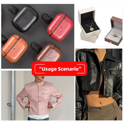 Elastic PU Carbon Fiber Straw Mat Grain Synthetic Leather for Clothing Bags Earphone Sleeve Box Kain Kulit Palsu