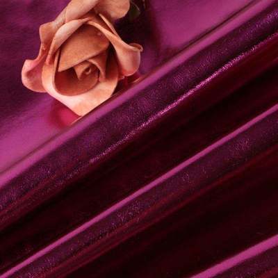 Metal Film PU R61 Sheep Grain Synthetic Leather Pakaian Dompet Kotak Sepatu Tas Notebook Kain Kulit Palsu