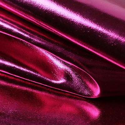 Metal Film PU R61 Sheep Grain Synthetic Leather Pakaian Dompet Kotak Sepatu Tas Notebook Kain Kulit Palsu