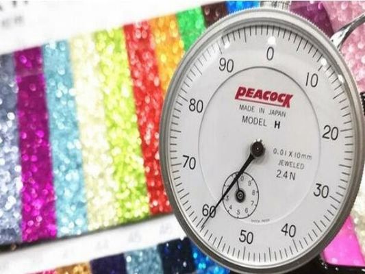 Grosir PU Glitter Powder Grain Synthetic Leather Wallet Case Shoes Notebook Kain Kulit