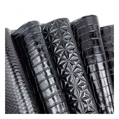 Pola Mengkilap Tinggi PVC Kulit Sintetis Pola Hewan Sepatu Tas dan Kantong Kain Kulit Imitasi