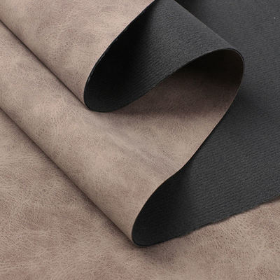 PU Frosted Yangbuck Nubuck Grain Synthetic Leather untuk Tas Sepatu Dompet Dekorasi Notebook Case Kain Kulit Palsu