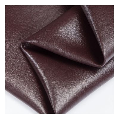 0.7mm Thickness 140cm Width Knitted Backing PVC Leather Faux Fabric for Bags Sofa and Furniture