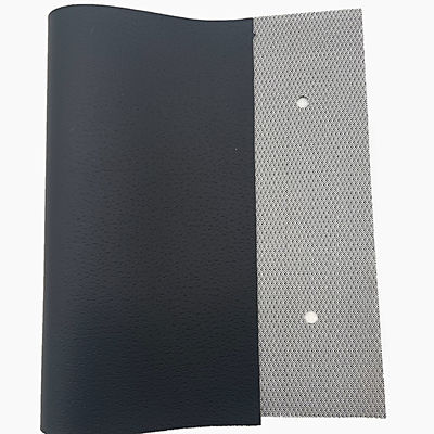 PVC Kulit Kain Kulit Palsu dengan 7 Warna di Stok 50 Yards MOQ dan 100000 Meter Kapasitas Produksi