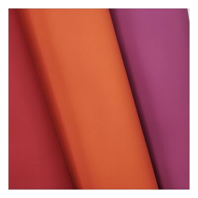 Kualitas tinggi Eco Friendly Synthetic Fux Pvc Pinhole Pattern Kain Kulit untuk Sofa Mobil