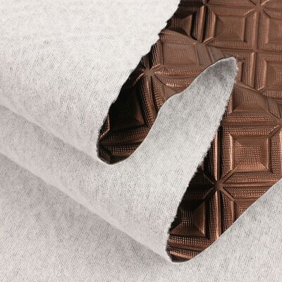 PVC Persegi Besar Pola Butiran Kain Kulit Sintetis Buatan untuk Tas Tangan, Kursi, Tempat Tidur, Sepatu, Mobil, Sofa