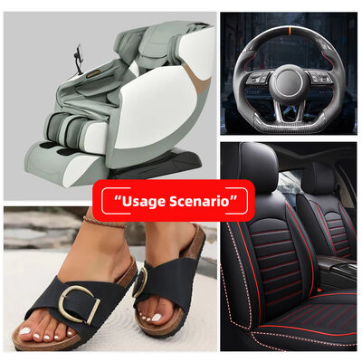 Hot Sale PVC Air Holes sintetis kulit buatan ditusuk Automotive Trim Kursi Sofa Tempat tidur Kursi mobil Kain Kulit Palsu