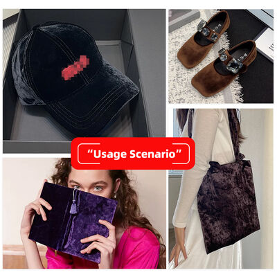 Kulit Sintetis Tekstur Suede Sutra PU untuk Dekorasi Tas Sepatu Domo Casing Notebook Kain Kulit Imitasi untuk Kerajinan Furnitur Lapisan