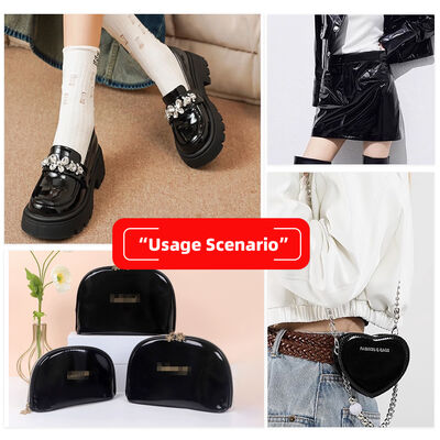 PVC Mirror Synthetic Fux Leather Material for Bag Sofa Shoes Placemat Furniture Car Seat Tapestry Dekorasi Kursi Mobil Sabuk