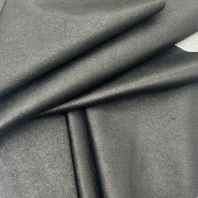 Harga Murah PVC Kulit Anak Domba Biji Kulit Palsu Stretch Blackout Waterproof Kulit Sintetis untuk Garment Pakaian Celana Pakaian