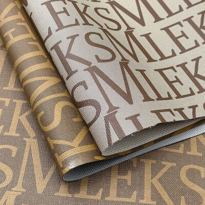 PVC Synthetic Artificial Leather Printed Style Vinyl Faux Leather Material for Bag Notebook Phone Shell Table Mat Sofa Craft Use