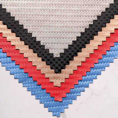 Waterproof Elastic PU Carbon Fiber Synthetic Leather for Clothing Cases Phone Sleeves Box-Durable Fux Leather Crafts Pakaian