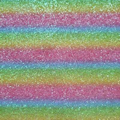 Rainbow Glitter Checker Pattern Kulit sintetis PVC untuk tas, sepatu & kerajinan