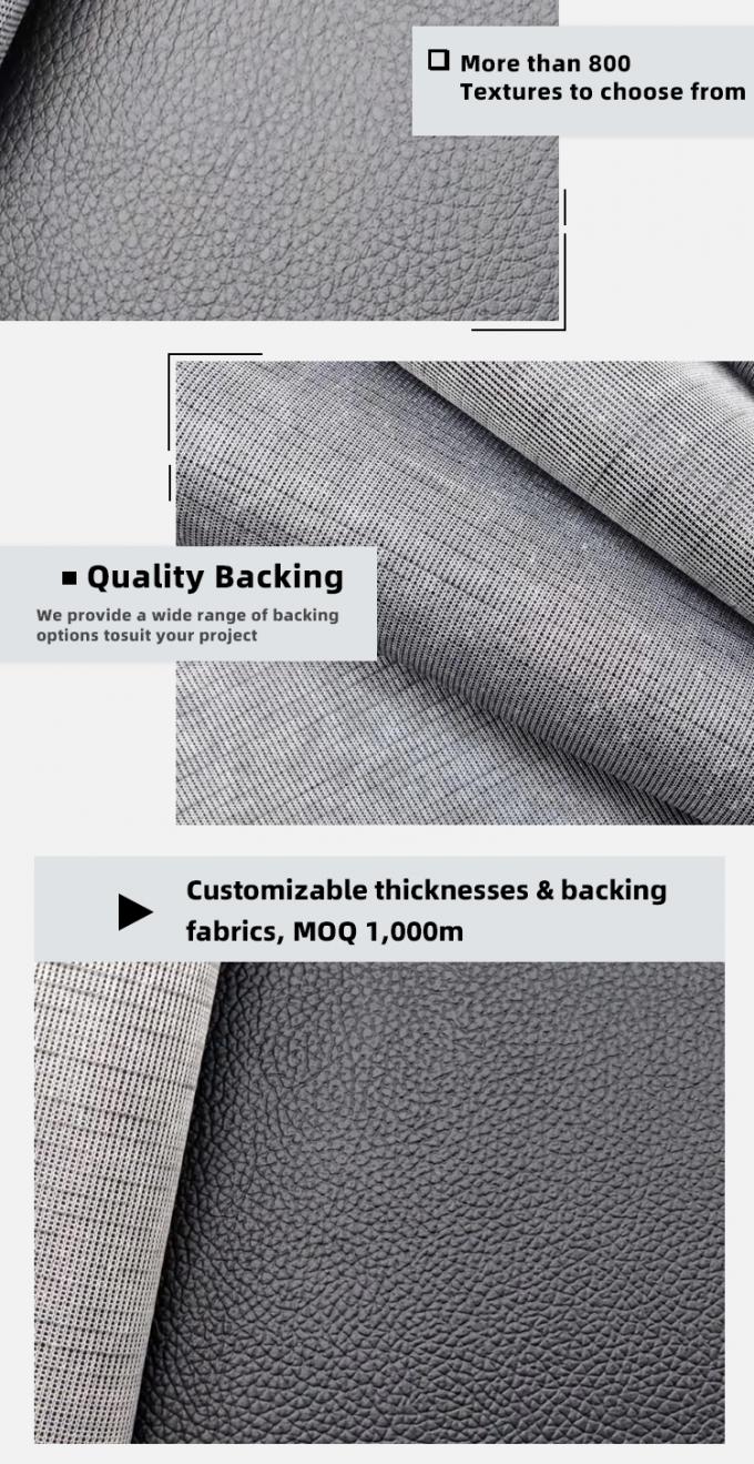 Hot-sale PVC Berbagai pola biji Lychee kulit sintetis buatan harga murah kursi sofa sepatu mobil kaki Mat kulit palsu 5