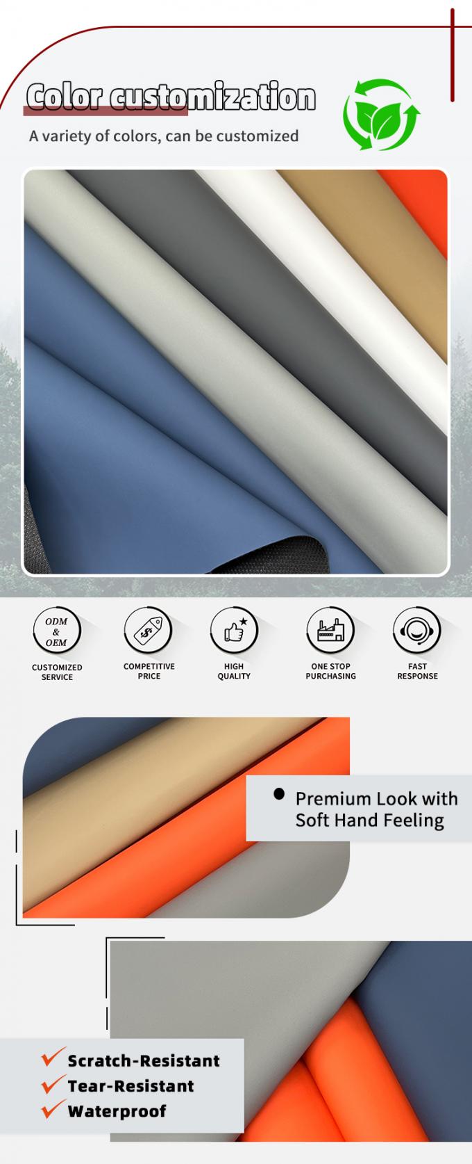 160cm PVC Synthetic Fux Leather Material Smooth Matted Textured Embossed Stretch for Sofa Shoes Car Seat Chair 4