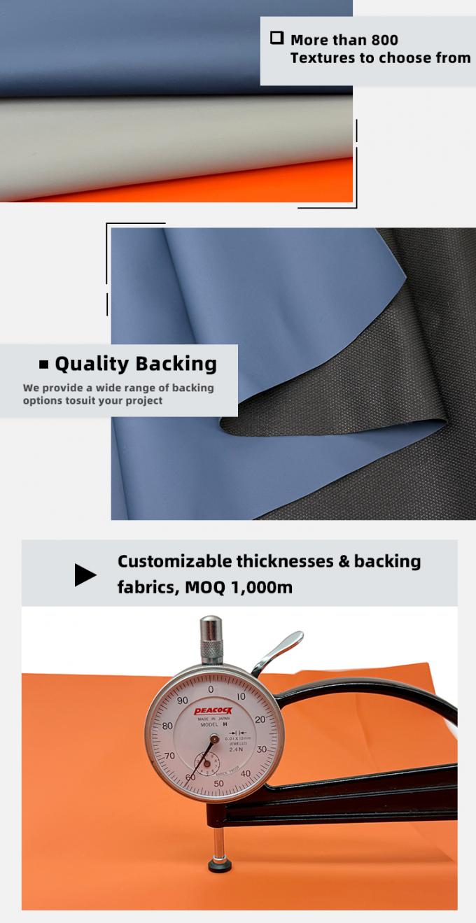 160cm PVC Synthetic Fux Leather Material Smooth Matted Textured Embossed Stretch for Sofa Shoes Car Seat Chair 5