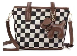 Kain Linen Flax Kotak-kotak Tebal 1.0mm Tahan Air Peregangan Berkelompok Luar Ruangan untuk Sofa Tas Sabuk Pengaman Mobil Kulit Sintetis Tenun Belakang 14