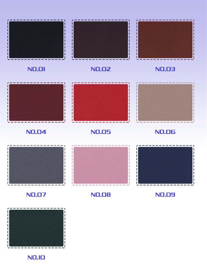 Kulit sintetis tahan abrasi PVC untuk penutup kursi mobil 12