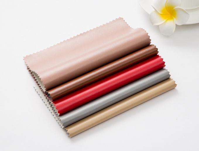 PU Tc Kain Napa Grain Pola Kulit Sintetis Dompet Kotak Sepatu Buku Catatan Album Foto Kain Kulit 4