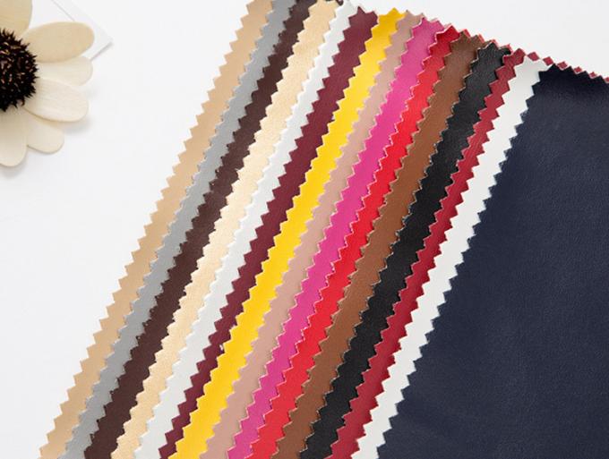 PU Tc Kain Napa Grain Pola Kulit Sintetis Dompet Kotak Sepatu Buku Catatan Album Foto Kain Kulit 5