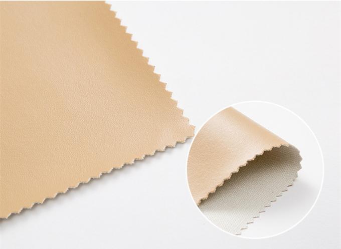 PU Tc Kain Napa Grain Pola Kulit Sintetis Dompet Kotak Sepatu Buku Catatan Album Foto Kain Kulit 8