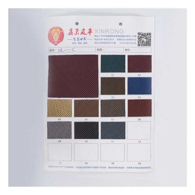 Pvc Metal Pearl Warna Cahaya Pola Tenun Kecil Kemasan sintetis buatan Dompet Kotak Sepatu Notebook Kain Kulit Palsu 18