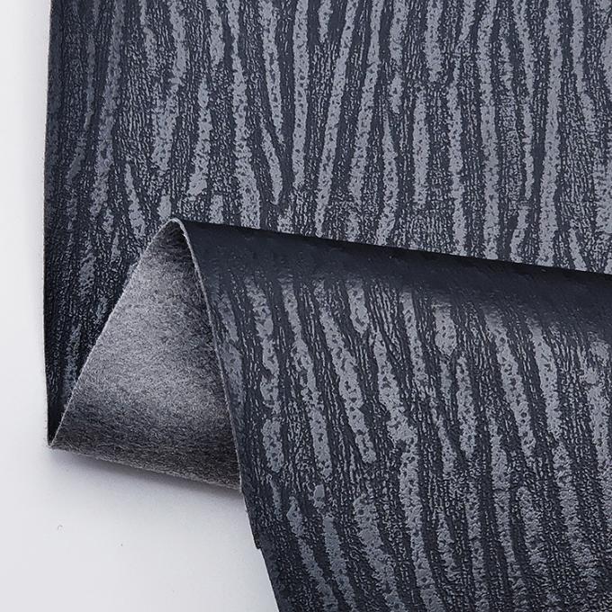 Grosir Pvc stripe kulit kulit buatan kulit sintetis kayu cetak kemasan dompet kotak sepatu buku catatan kain kulit palsu 13