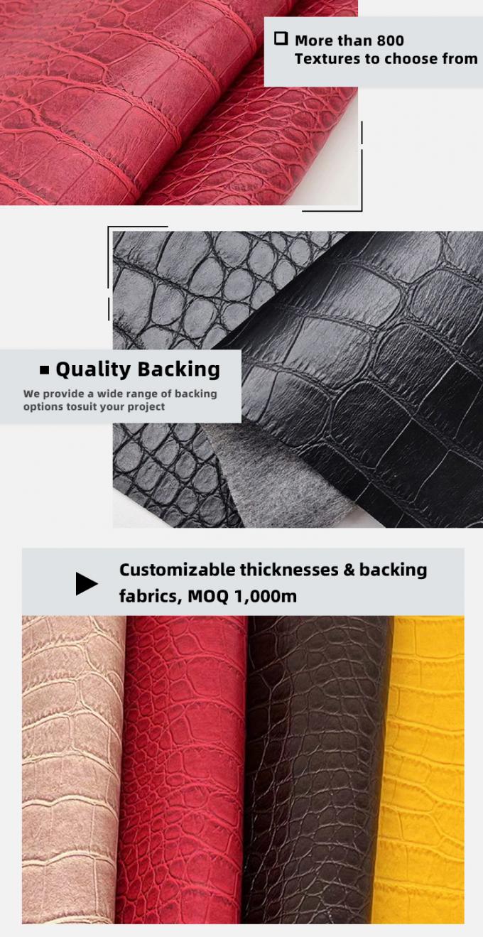 Pvc Bamboo Grain Synthetic Artificial Leather Wallet Box Sepatu Ntoebook Kain Kulit Palsu 5