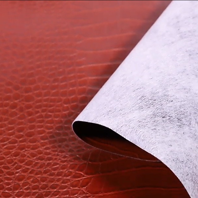 Pvc Crocodile Grain kulit sintetis buatan dompet kotak sepatu Ntoebook Kain kulit palsu 9