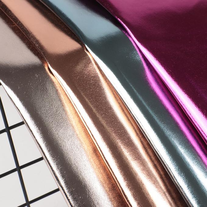 Metal Film PU R61 Sheep Grain Synthetic Leather Pakaian Dompet Kotak Sepatu Tas Notebook Kain Kulit Palsu 6