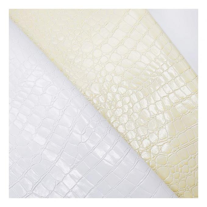 Pola Batu Mengkilap Tinggi PVC Kulit Sintetis Pola Hewan Sepatu Tas dan Tas Kain Kulit Imitasi 13