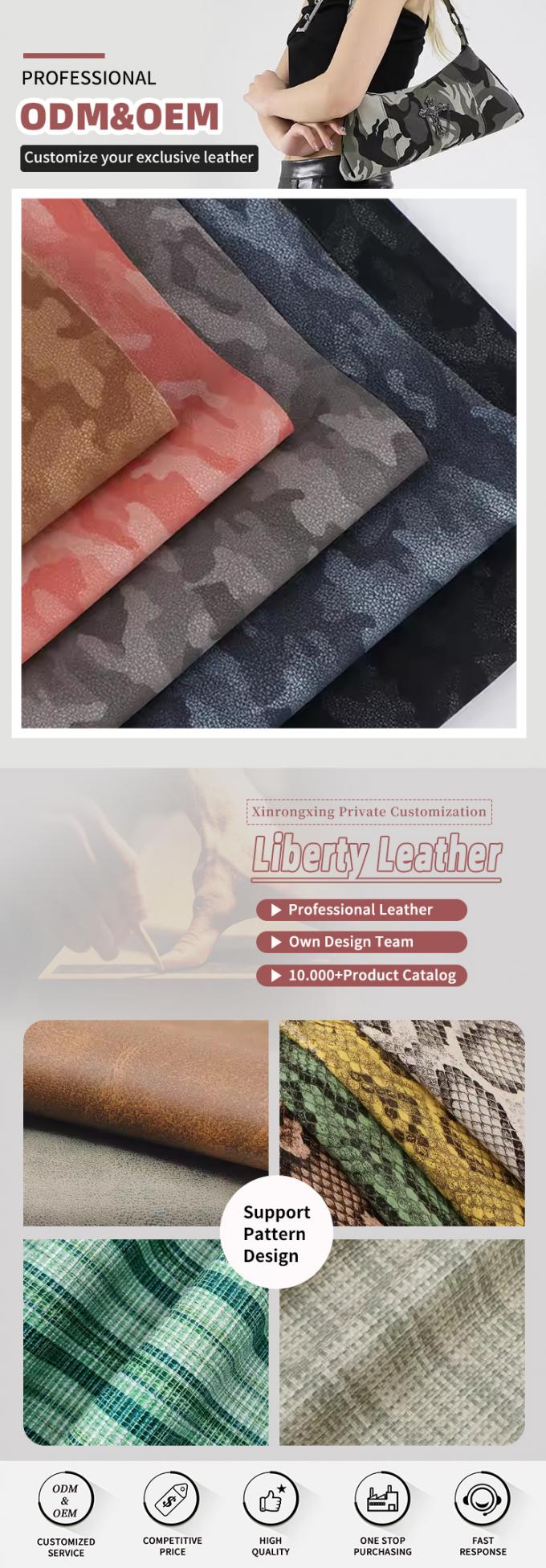 PU Frosted Sheepskin Nubuck Grain Kamuflase Tas Kulit Sintetis Sepatu Dompet Dekorasi Notebook Kasus Kain Kulit Palsu 4