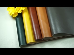 PVC 158 Pola biji kulit sapi Kulit sintetis buatan untuk tas Sepatu Kain kulit palsu