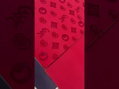 PU Tekan Kulit Sintetis untuk Tas Sepatu Paket Meja Alas Kain Kulit Imitasi Sintetis